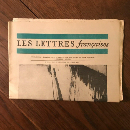 LES LETTRES françaises n1155 DU 3 AU 9 NOVEMBRE 1966