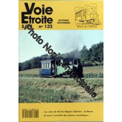 VOIE ETROITE [No 132] du 01/10/1992 - LES VOIES DE 60 DES REGIONS...