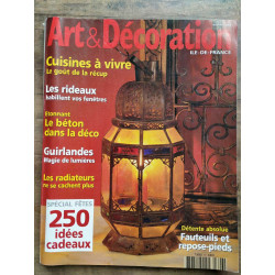 Art et Décoration n396 novembre décembre 2002