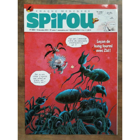 Spirou nº 3896 12 decémbre 2012