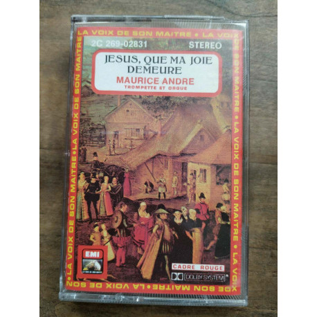 Jesus que ma joie demeure - Maurice André Cassette Audio-K7