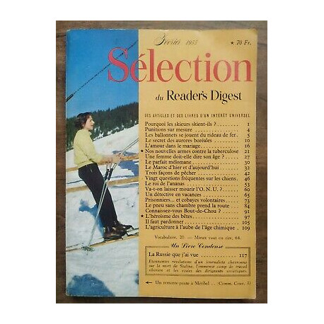 Sélection du Reader's Digest Février 1955