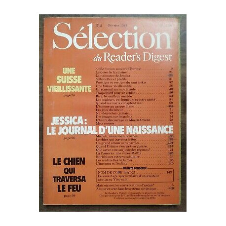 Sélection du Reader's Digest Nº 2 Février 1983