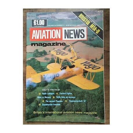 Aviation News Magazine vol 16 Nº 11 16 29 October 1987