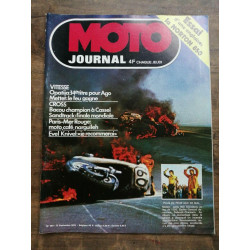 Moto Journal Nº 184 12 Septembre 1974