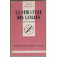 La structure des langues Que sais je ? n° 2006