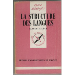 La structure des langues Que sais je ? n° 2006