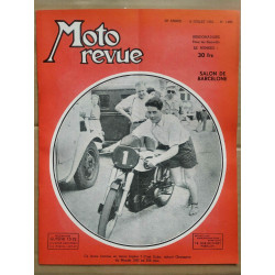 Moto Revue n 1093 Salon de barcelone 12 Juillet 1952