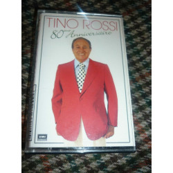 Tino Rossi 80ème anniversaire Cassette Audio-K7 EMI 1733874