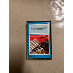 Jacques Loussier Trio play Bach N1 Cassette Audio-K7