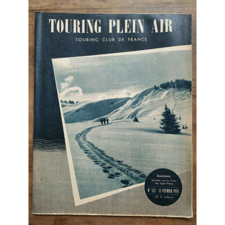 Touring Plein Air Nº 123 Février 1958