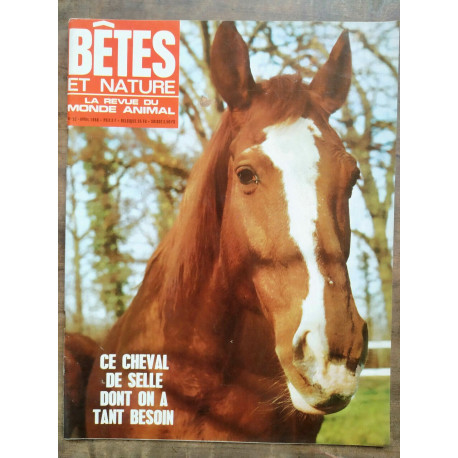 Bêtes et nature n52 Avril 1968