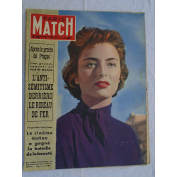 Magazine Paris Match - 195 - décembre 1952 - Marina Berti /...