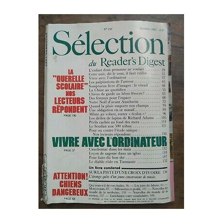 Sélection du Reader's Digest Nº 430 Décembre 1982