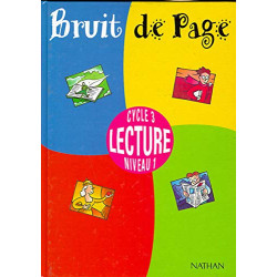 Bruit de page cycle 3 lecture niveau 1