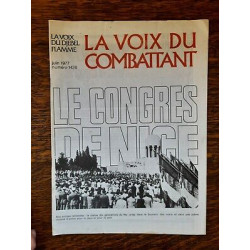 La Voix du Combattant n1426 Le Congres de Nice Juin 1977