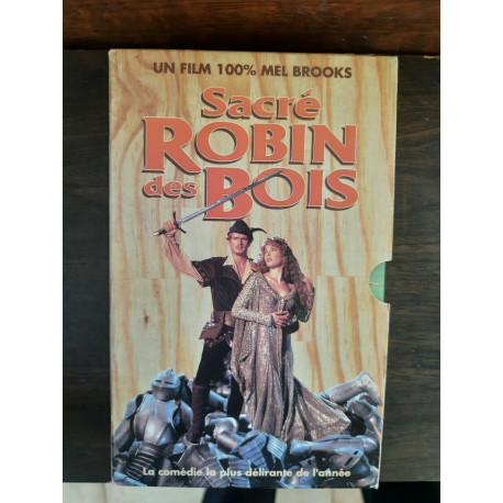 Cassette Vidéo - Sacré Robin des Bois Film de Mel Brooks