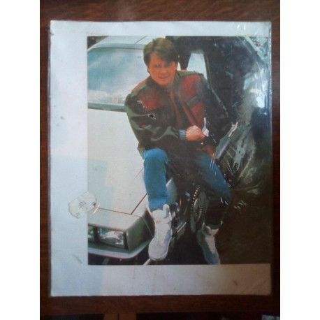 carte postale géante enveloppe Marty McFly Scellée sous plastique