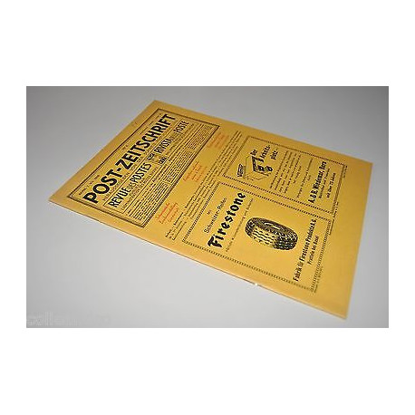 Post zeitschrift Schweiz Post n 4 1939 REVUE DES POSTES SUISSES