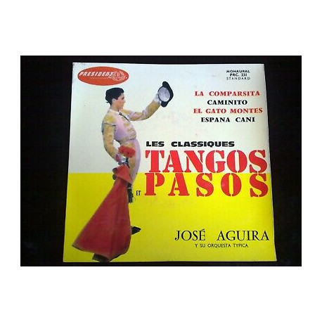 y su orquesta Les classiques Tangos et pasos 45t President PRC231