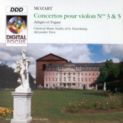 Concertos pour Violon N 3 et 5Adagio Et Fugue [Import Anglais]