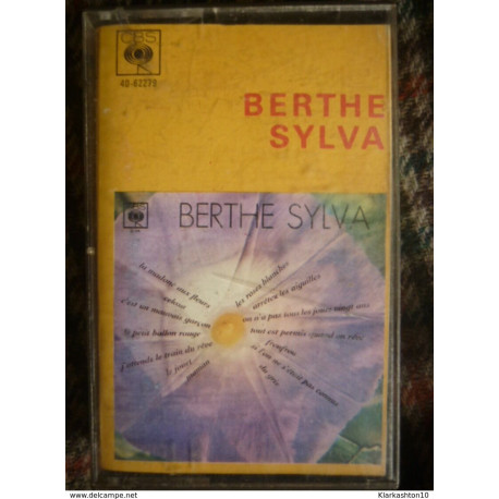 BERTHE SYLVA/ Cassette Audio-K7 CBS 40-62279