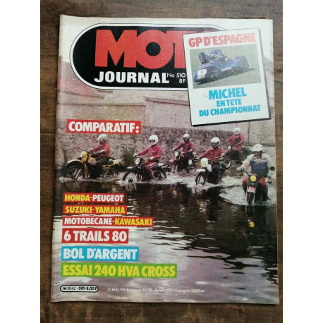 Moto Journal n 510 27 Mai 1981