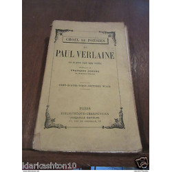 Choix de poésies de Paul verlaine préface de François Coppée/...