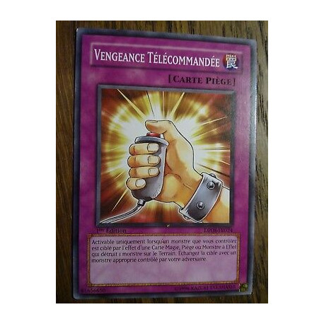 Vengeance Télécommandée DP08-FR024 Yu-Gi-Oh