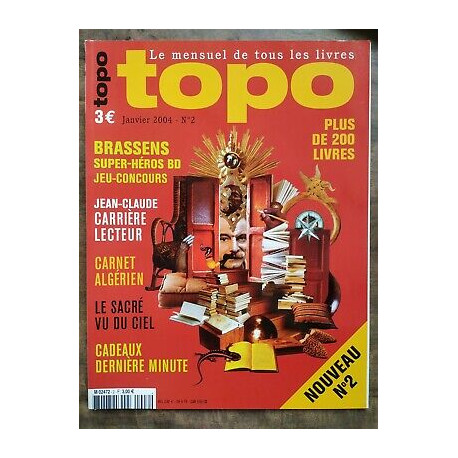 Topo Nº 2 Le mensuel de tous les livres Janvier 2004