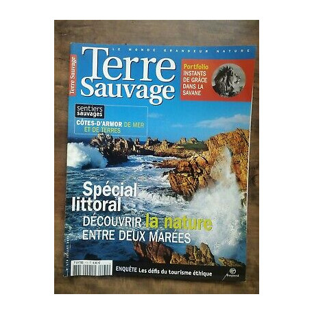 Terre Sauvage n174 Juillet 2002 Spécial Littoral