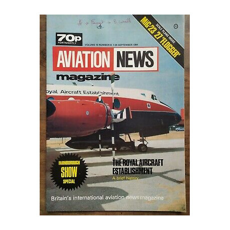 Aviation News Magazine vol 13 Nº 8 7 20 September 1984