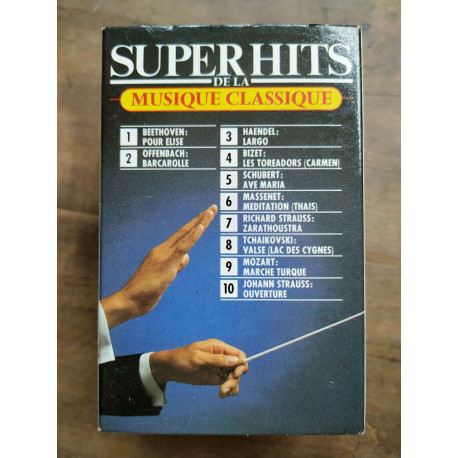 Superhits de la musique classique 3x Cassettes Audio-K7