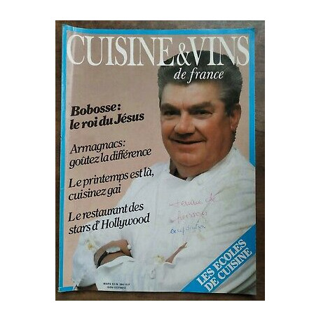 Cuisine et Vins de France Nº 384 Mars 1983