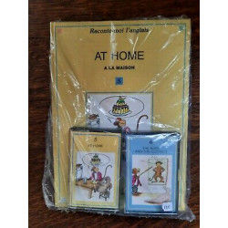 Cassette Audio et Livre 5 - Raconte-moi l'anglais At Home - A la...