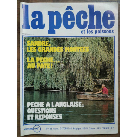 La pêche et les poissons n425 Octobre 1980