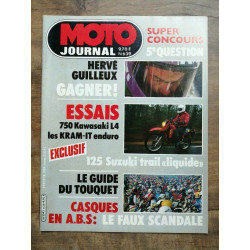 Moto Journal Nº 639 9 Février 1984