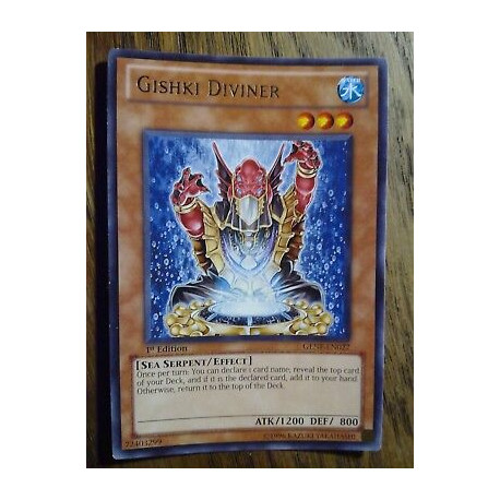 Gishki Diviner GENF-EN027 Yu-Gi-Oh