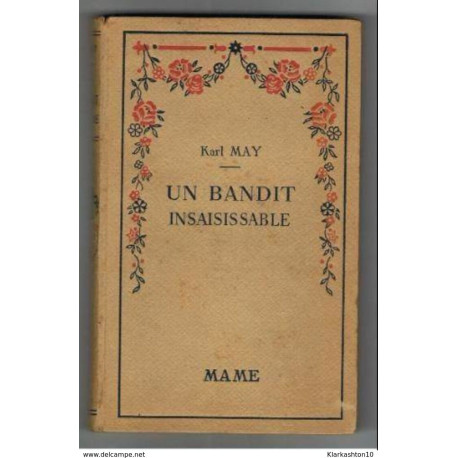 Un Bandit Insaisissable Karl May Mame