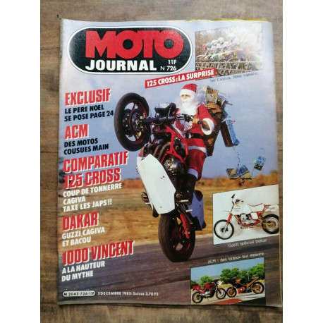 Moto Journal Nº 726 5 Décembre 1985