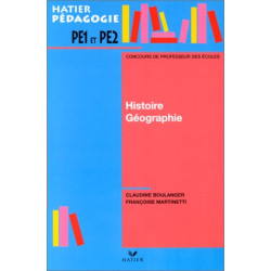 Histoire-géographie concours des professeurs des écoles