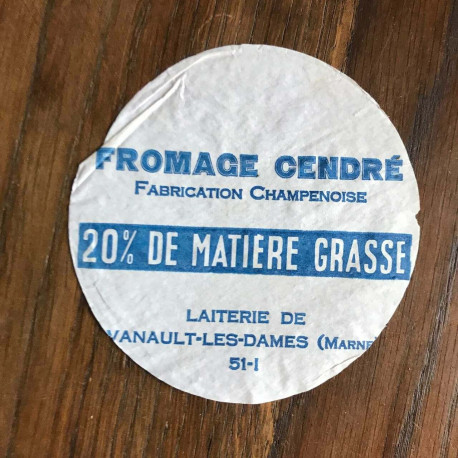 Fromage cendré Fabrication Champenoise - LAITERIE DE...