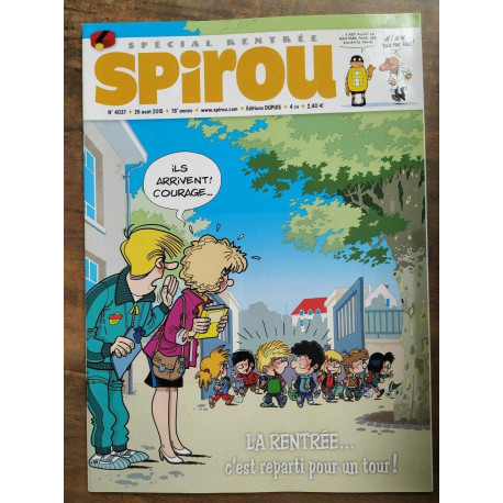 Spirou nº 4037 26 août 2015