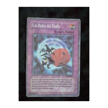 Los Dados del Diadlo SJ2-030 Yu-Gi-Oh