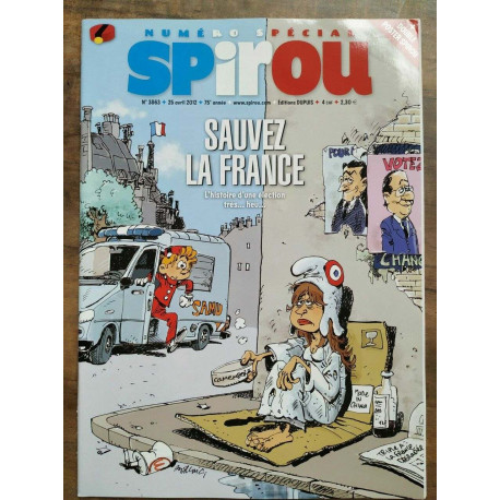 Spirou nº 3863 25 avril 2012