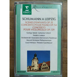 Schumann à Leipzig Cassette Audio-K7 Erato