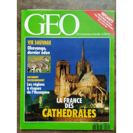 Magazine GEO n151 Septembre 1991