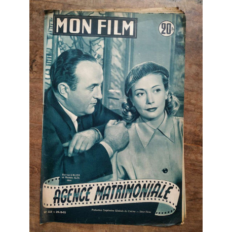 Mon Film n323 Agence matrimoniale 29 10