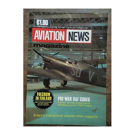 Aviation News Magazine vol 15 Nº 7 22 August 4 September 1986