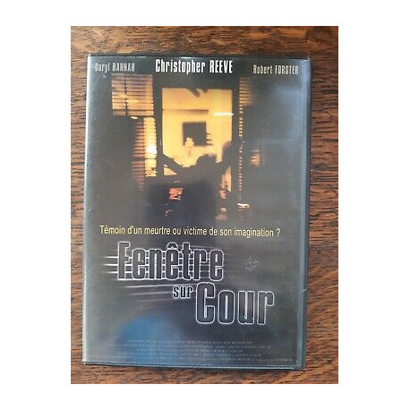 DVD - Fenêtre sur Cour Film Avec Christopher Reeve